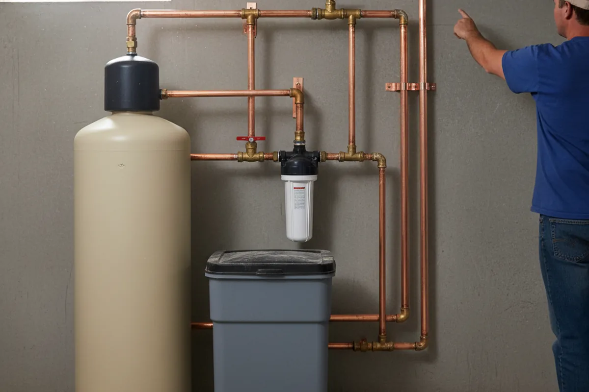 Whole-house water treatment system installed in Elrama